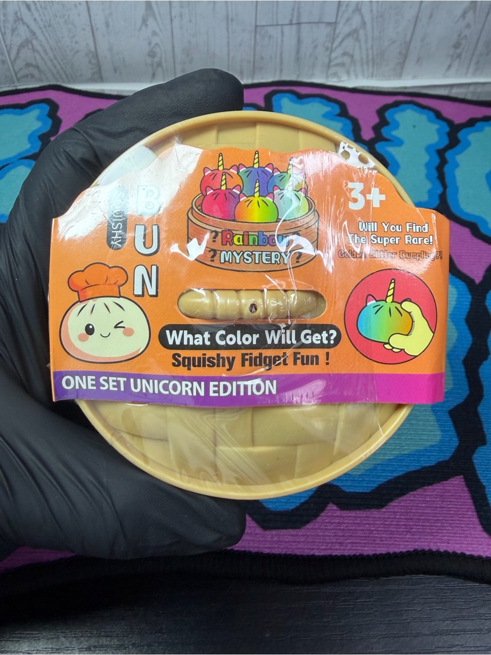LIGHT UP Rainbow Mystery Unicorn Squishy Fidget Toy VARIOUS MYSTERY COLORS